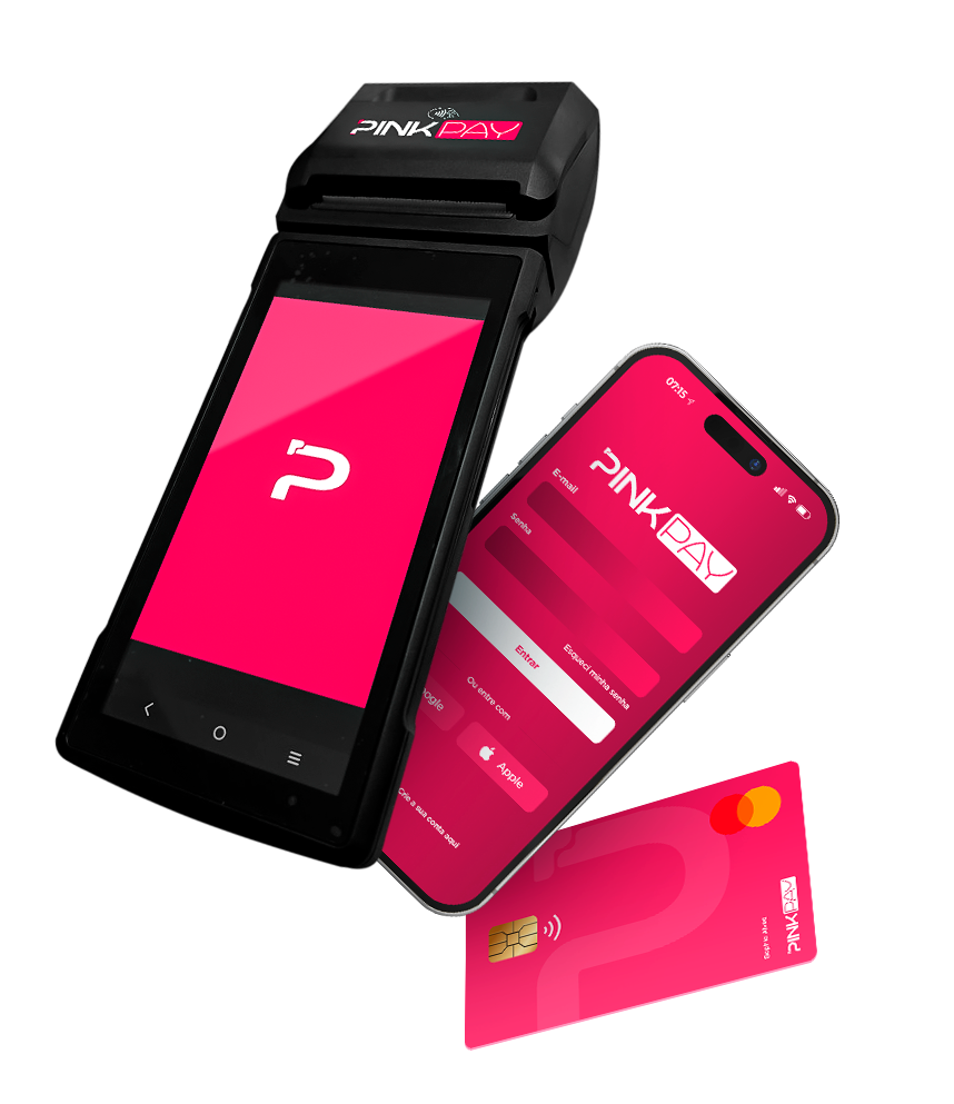 Cartao Maquininha App Pink Pay