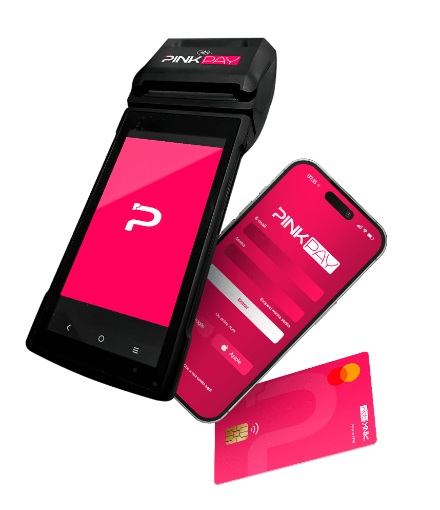 Cartao Maquininha App Pink Pay